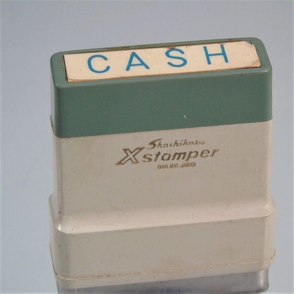 Vintage Office Stampers Cash & Rush - Picture 4 of 9